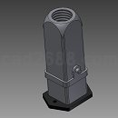 重载连接器HA-004-F模型INVERTOR设计