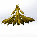 ahri_九尾妖狐3D打印模型STL格式