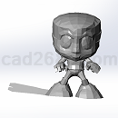 amumu_殇之木乃伊3D打印模型STL格式