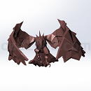 anivia_冰晶凤凰3D打印模型STL格式