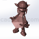 annie_黑暗之女3D打印模型STL格式