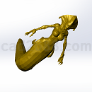 cassiopeia_魔蛇之拥3D打印模型STL格式