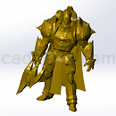 darius__诺克萨斯之手3D打印模型STL格式