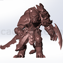 rengar_headhunter_傲之追猎者3D打印模型STL格式