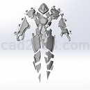 xerath_远古巫灵3D打印模型STL格式