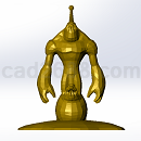 zac_生化魔人3D打印模型STL格式