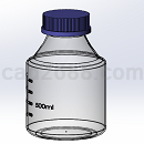 试验玻璃瓶模型Solidworks设计