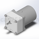 齿轮电机模型Stp格式