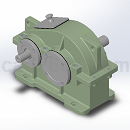 齿轮减速机模型Stp格式