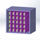 配电柜_互感器集成柜模型Step格式