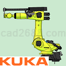 库卡工业机器人KR210_R2700_extra模型Solidworks设计