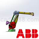 ABB工业机器人IB模型Step格式