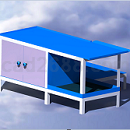 机械设备装配操作台stp格式