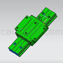 线轨直线导轨模型UG设计