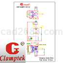 气缸CAD图形台湾嘉刚国际股份有限公司设计