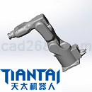 天太机器人六轴3D模型STP格式