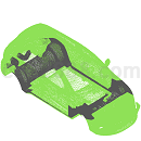 大众高尔夫MK6 跑车3D模型3DMAX/OBJ/DWG格式