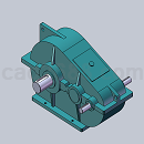 减速机JZQ4003D模型Solidworks设计