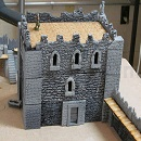 建筑城堡的地牢3D打印模型STL格式