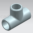 GBT12459管件3D模型Solidworks设计