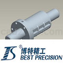 山东博特精工滚珠丝杠副直线导轨3D模型STP格式