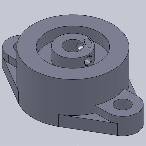 GBT7810带座轴承3D模型Solidworks设计