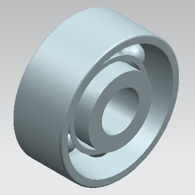 GBT292-GBT296角接触球轴承3D模型Solidworks设计