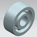 GBT276深沟球轴承3D模型Solidworks设计