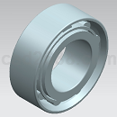 GBT285双列圆柱滚子轴承3D模型Solidworks设计