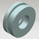 GBT301推力球轴承3D模型Solidworks设计