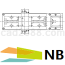 NIPPON BEARING智能组合执行器滑组图纸DXF格式