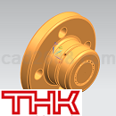 THK花键母3D模型IGS格式