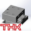 THK交叉滚柱滑台3D模型IGS格式