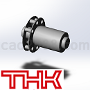 THKDIN标准滚珠丝杠3D模型IGS格式