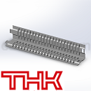 THK板式滚柱链3D模型IGS格式