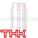 THK球面轴承CAD图纸DWG格式
