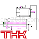 THK电动引动器CAD图纸DWG格式