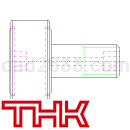 THK旋转系列CAD图纸DWG格式