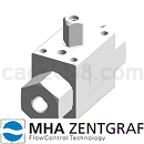 MHA球阀带阀门装配线球BKH3D模型IGS格式