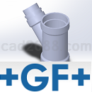 +GF+船舶管道系统SeaDrain PLUS3D模型汇总STP格式