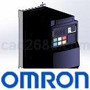 欧姆龙变频器-3G3MX2-ZV1 - 多功能小型变频器3D模型Solidworks格式