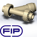 辅助阀3D模型IGS格式全套图纸FIP品牌