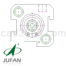 君帆气缸CAD工程图DWG格式