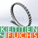 KETTEN FUCHS辊环3D模型Solidworks/IGS/STP格式