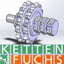 KETTEN FUCHS ROSTA的张紧元件3D模型Solidworks/IGS/STP格式