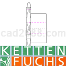KETTEN FUCHS链轮CAD图纸DWG格式2