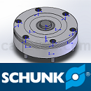 SCHUNK快速更换托盘系统3D模型Solidworks/IGS/STP格式