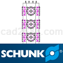 SCHUNK加工中心用虎钳CAD图纸DWG格式