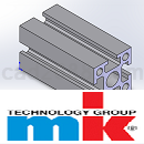 型材3D模型Solidworks/IGS/STP格式MK厂房结构用