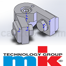 MK工业厂房组合件角结构3D模型Solidworks/IGS/STP格式